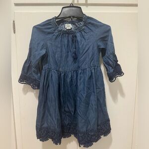 Peek Girls Denim Dress 6/7